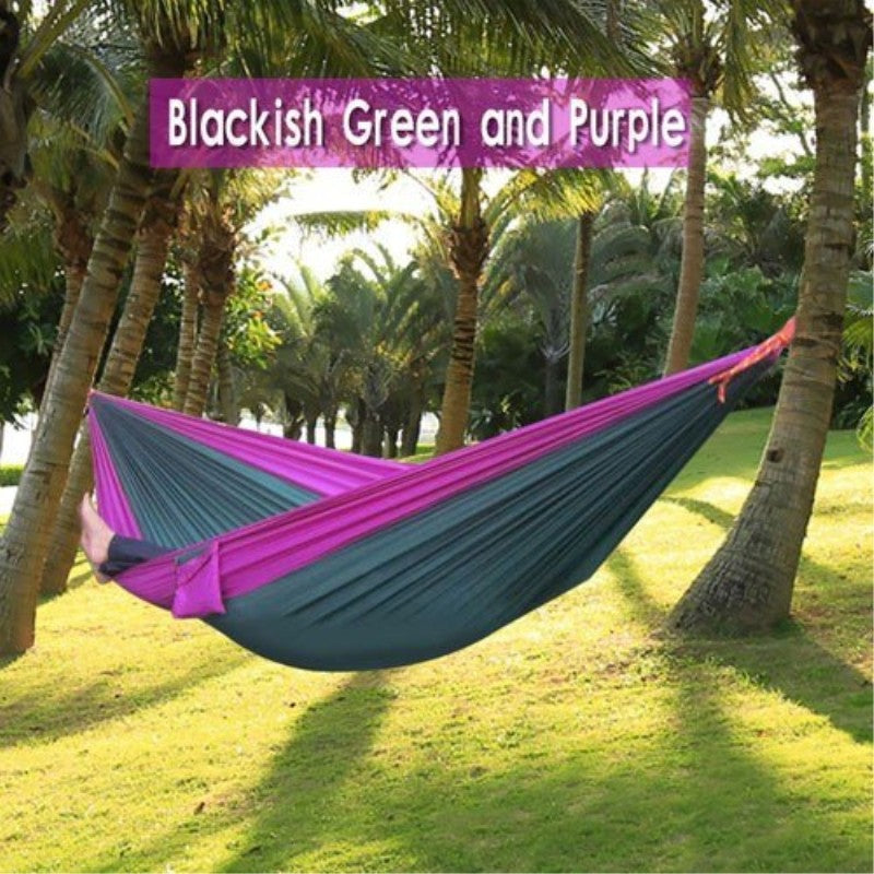 waterproof dog hammock Portable 210T Nylon Parachute Camping Hammock 270x140cm