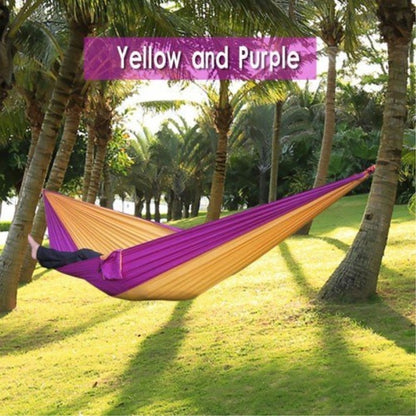 waterproof dog hammock Portable 210T Nylon Parachute Camping Hammock 270x140cm