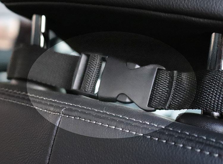 waterproof dog car seat protector with View Mesh Window, Zipper & Safety Buckle Rear Back Seat Cover