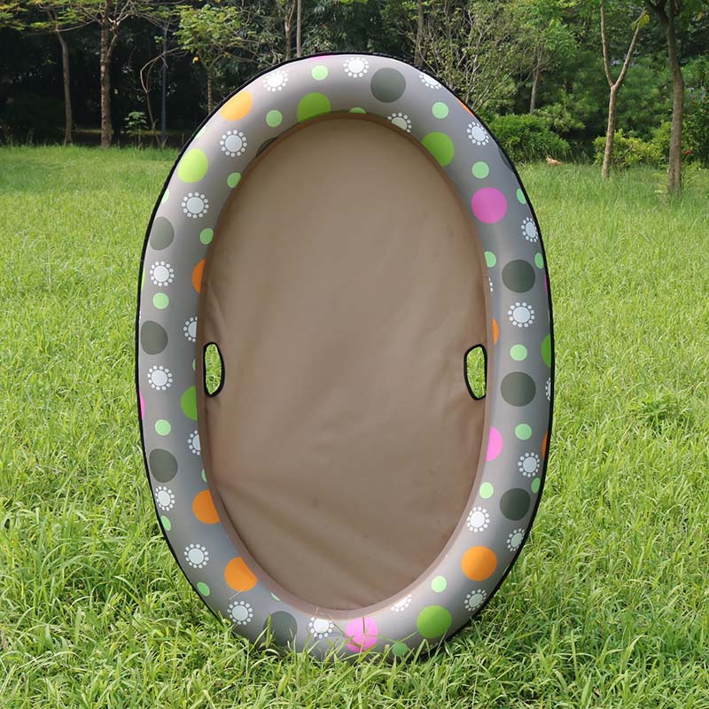waterproof dog hammock Inflatable Dog Pool Float Bed – Heavy Duty Oxford Pet Swimming Ring