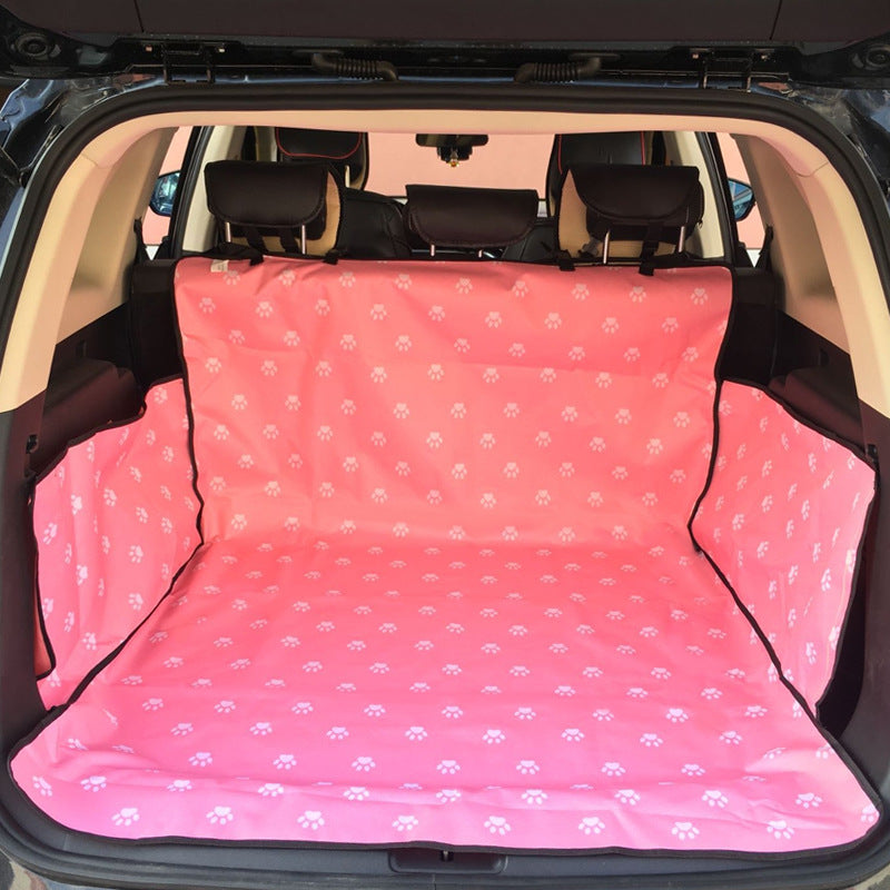 Waterproof Dog Hammock with Safety Belt – Waterproof Back Seat Dog Cover for Cars 130x150cm