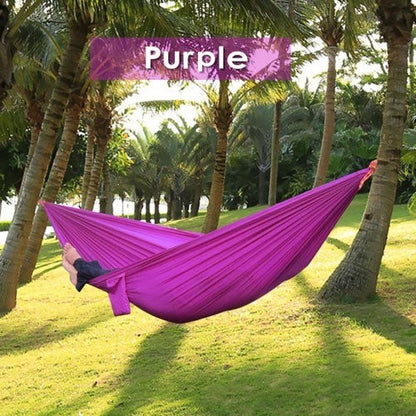 waterproof dog hammock Portable 210T Nylon Parachute Camping Hammock 270x140cm