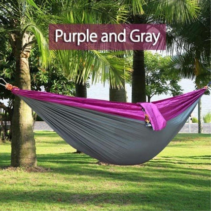 waterproof dog hammock Portable 210T Nylon Parachute Camping Hammock 270x140cm