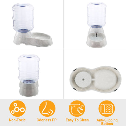 Programmable Pet Feeder Alternative – 3.5L Gravity Automatic Cat & Dog Water Dispenser