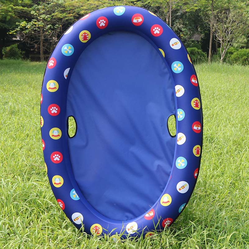 waterproof dog hammock Inflatable Dog Pool Float Bed – Heavy Duty Oxford Pet Swimming Ring